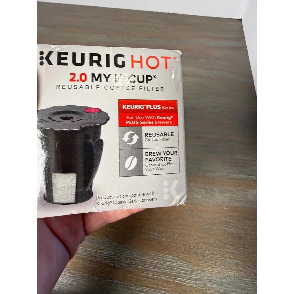 Keurig HOT 2.0 My K-Cup Reusable Coffee Filter Plus Series NEW